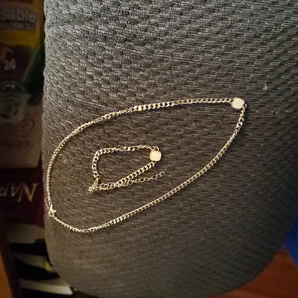 Slide Jewelry - Brand New SLIDE Gold Necklace And Bracelet Set